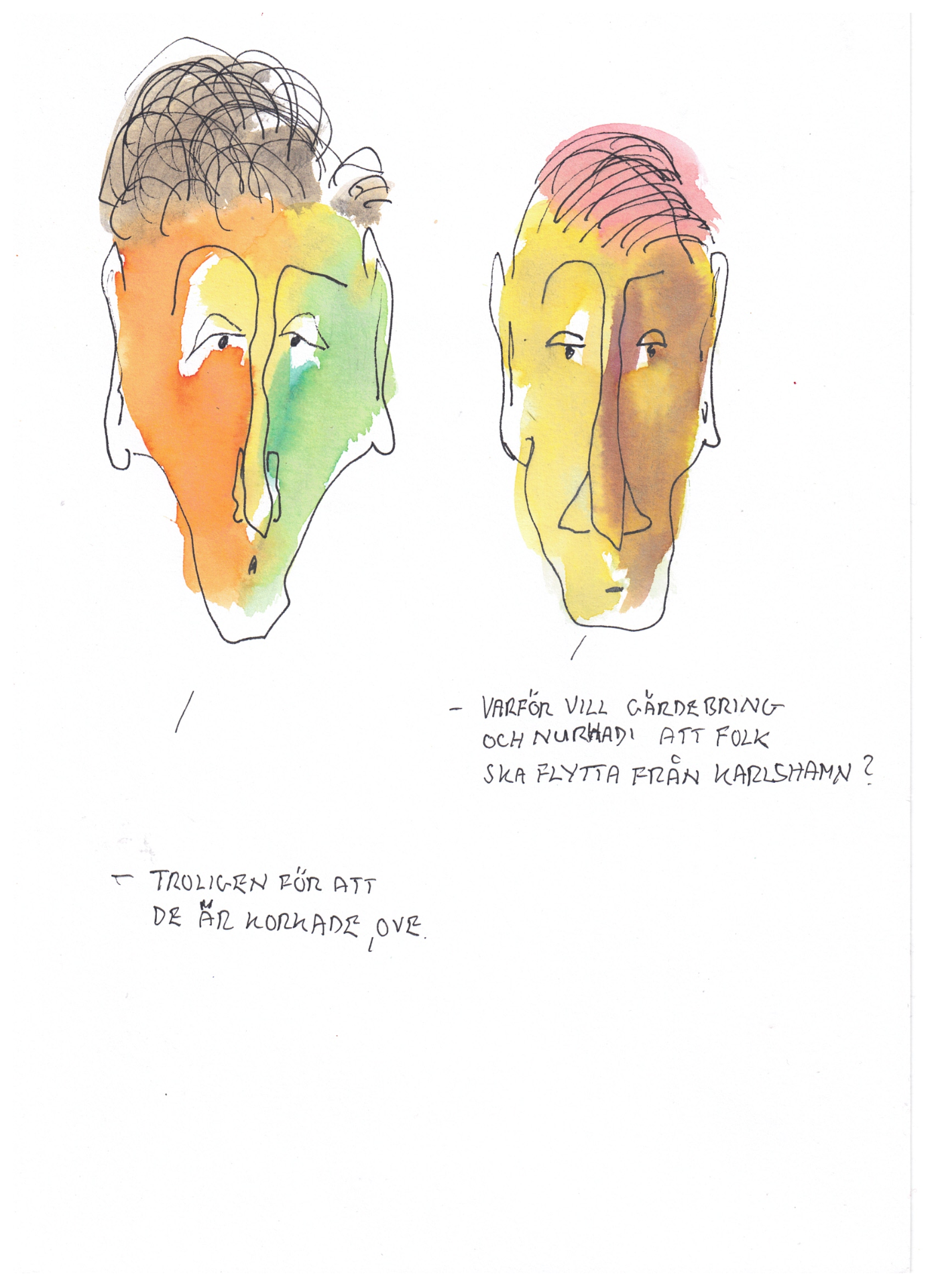 Börje Gröt och Ove Valtand